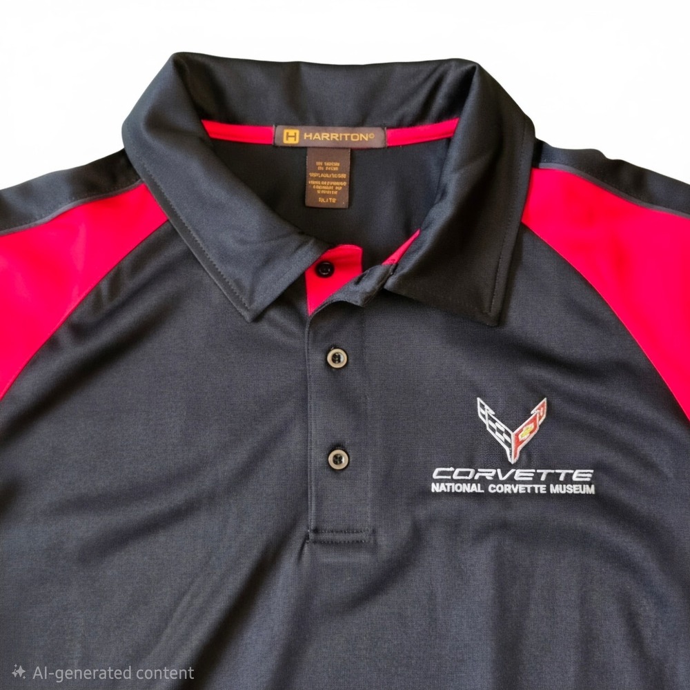 National Corvette Museum XL Short-Sleeve Polo Official